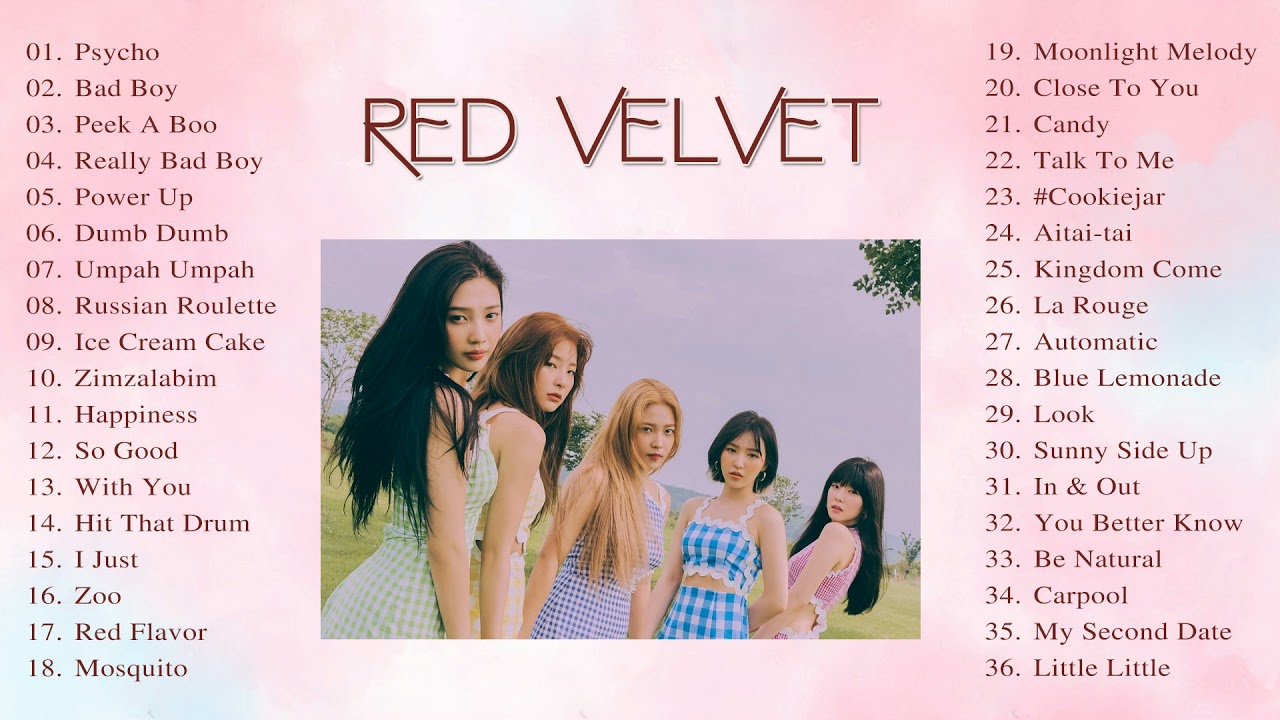 RED VELVET SONG PLAYLIST  Title Tracks and B sides 2021