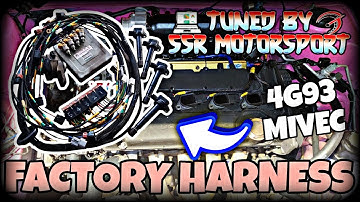 📝 Review Factory Harness ✅ OEM Ecu Mivec ✅ Map Sensor 🙅 No More Airflow ✅ 4G93 DOHC | SSR Motorsport