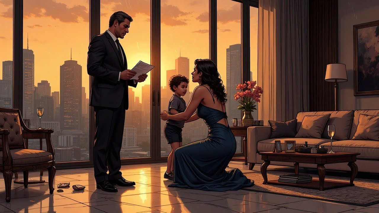 Ella crió en secreto al hijo de otro hombre; expuse sus mentiras y me fui, dejando su vida en rui