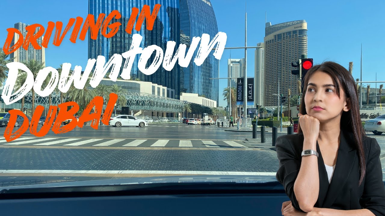 Dubai Downtown Drive Vlog | Real City Driving Experience, Dubai, Downtown, Drive, POV 🚗✨
