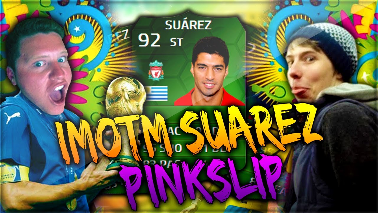 iMOTM SUAREZ | PINKSLIPS VS CALFREEZY - FIFA 14 Ultimate Team