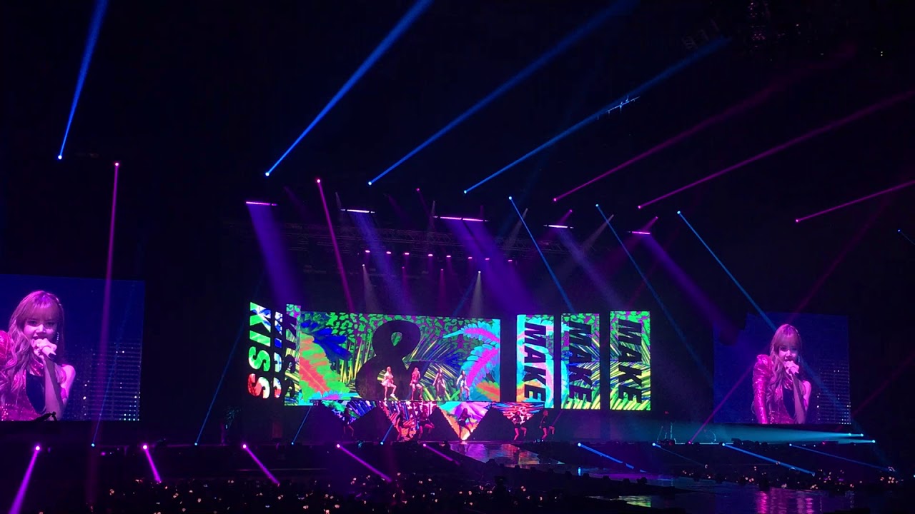 20181111 블랙핑크(BLACKPINK CONCERT) 콘서트 서울 IN SEOUL - KISS AND MAKEUP FANCAM