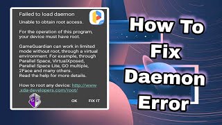 How To Fix Daemon Error In Parallel Space No Root 2023 | Failed To Load Daemon Error Fixed screenshot 2