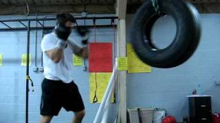 Tire Boxing (no need for heavybag)