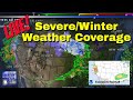 🔴 Live! Severe/Winter Weather Coverage - Live Weather Channel - Winter Storm Warnings