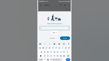 How to make a shopping list with Buymate