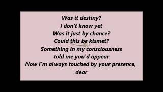 Blondie - (I'm Always Touched By Your) Presence Dear (Lyrics)