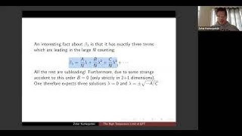 Zohar Komargodski (SCGP Stony Brook) Quantum Systems at High Temperature @Harvard CMSA 4/30/2020