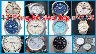 12 Chiếc đồng hồ siêu đẹp mới về phục vụ các bác có hàng độc nhất Việt Nam