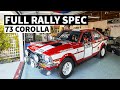 Full Rally Spec ‘73 TE27 Corolla! Mike Muniz’s Backyard is Vintage Toyota Heaven