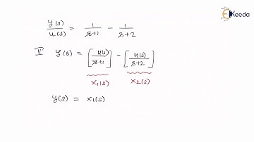Conversion of TF to State Space Mode in Parallel Form - Control Systems State Space Analysis
