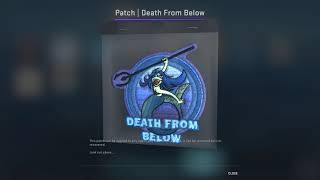 CSGO Patch Death From Below - Operation Riptide Patch Collection