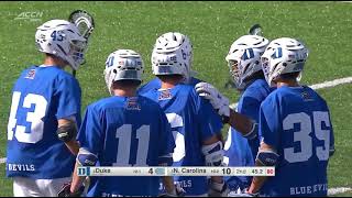 #2 Duke @ #3 UNC - 5.2.21 Full College Lacrosse Highlights