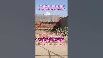#residentialproperties (Ready to move plot pakki Registry pakki Possession Metro Station se 400m