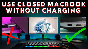 How to use closed MacBook WITHOUT charging !!