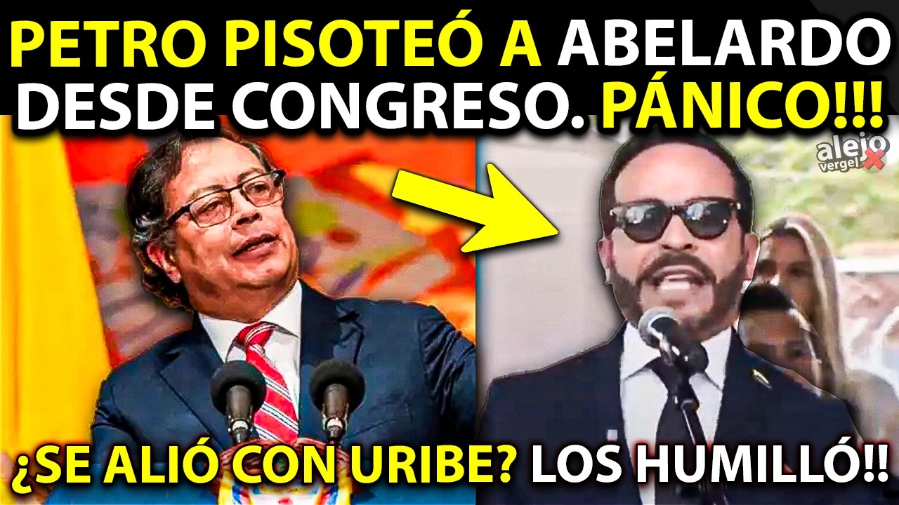 🚨PETRO HUMILLA AL NUEVO CONGRESO EN INSTALACIÓN. PISOTEA ABELARDO con Lograzos. Hará alianza Uribe?!