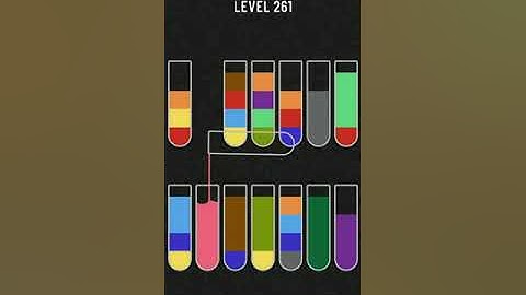 Water Sort Puzzle Level 261