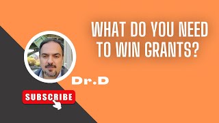 What do you need to win grants