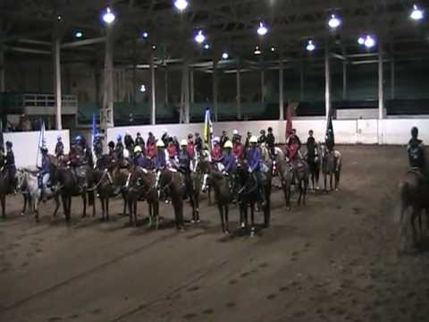 The 2012 Philomath Warriors Equestrian Team