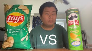 Which Sour Cream and Onion Chips are better Lay’s or Pringles?