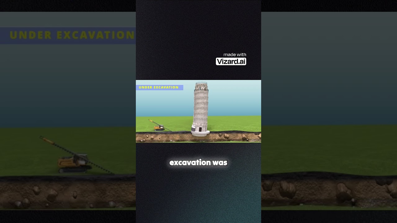 🏗 How Engineers Saved the Leaning Tower of Pisa! 🇮🇹