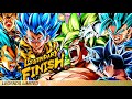 BROKEN!? FULL LEGENDARY FINISH SAIYANS TEAM!! WITH LF SSB GOGETA & LF BROLY!? | Dragon Ball Legends