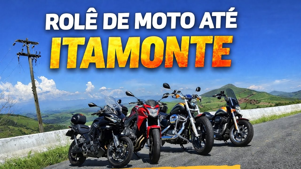Três Estados, Uma Estrada – Rolê de Moto até Itamonte