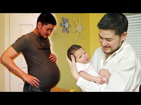 فيديو: توماس بيتي هو أول رجل حامل