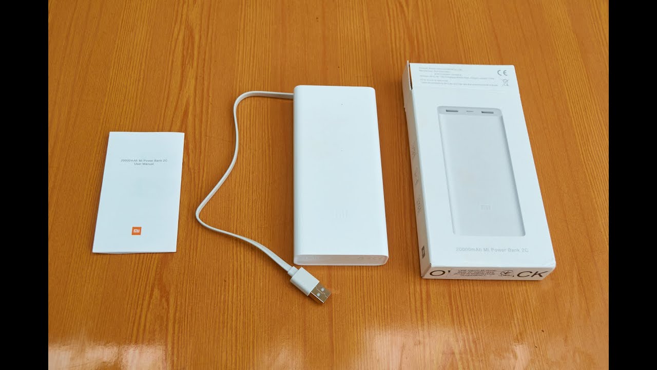 Xiaomi Mi Power Bank 2c 20000 Mah