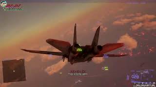 Virtual F14 Tomcat fighter pilot in Project Wingman! PC VR Oculus Meta Quest2 + HOTAS Extreme3DPro screenshot 5