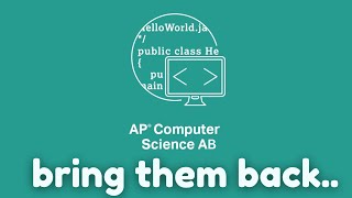 AP Courses that NEED to RETURN..