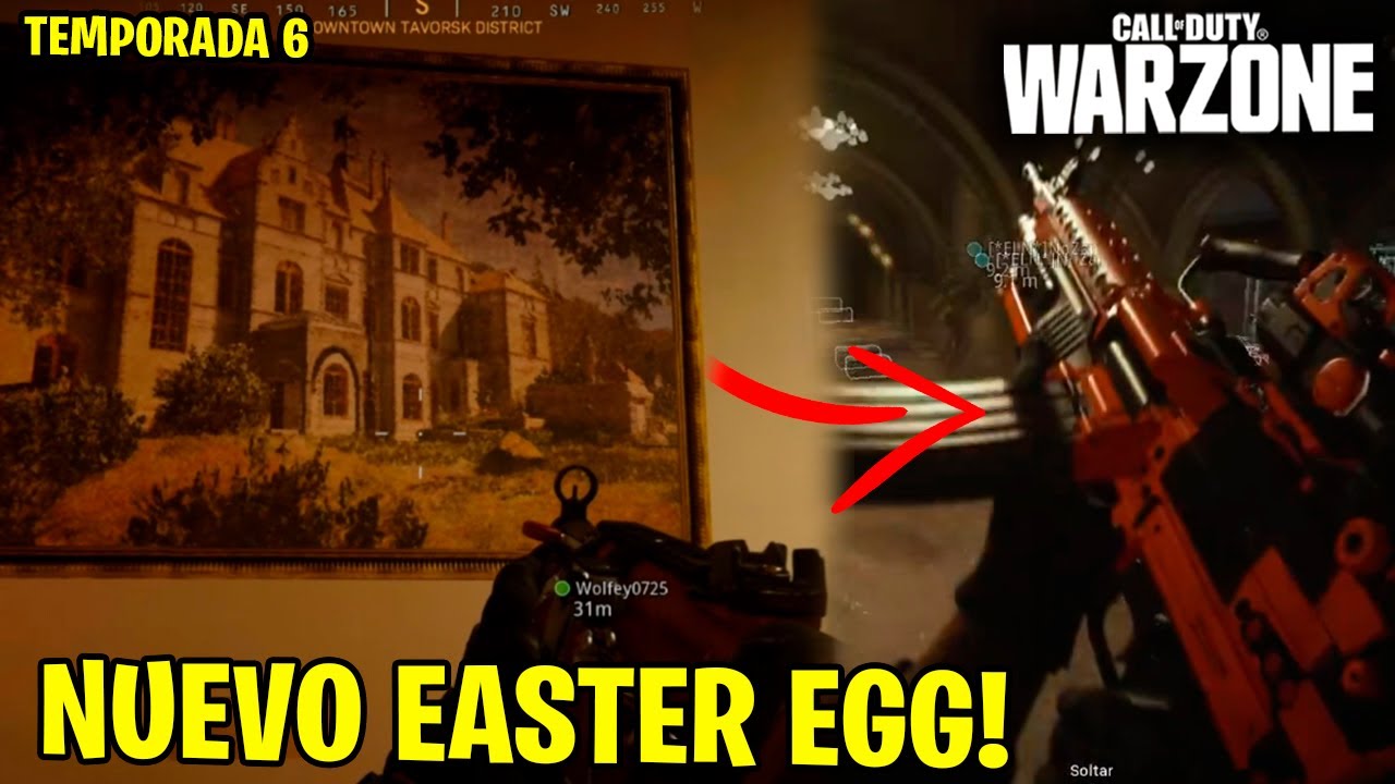 COMO HACER EL EASTER EGG DE LA TEMPORADA 6 WARZONE YouTube