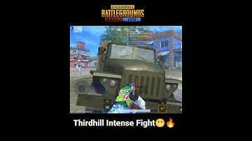 😤Thirdhill 1v4 Clutch🔥 Whatsapp status video📲 || #shorts #pubglite