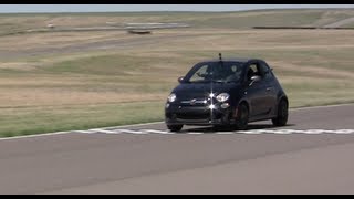 2013 Fiat 500 Abarth Cabrio: #8 Speedy Race Track Review