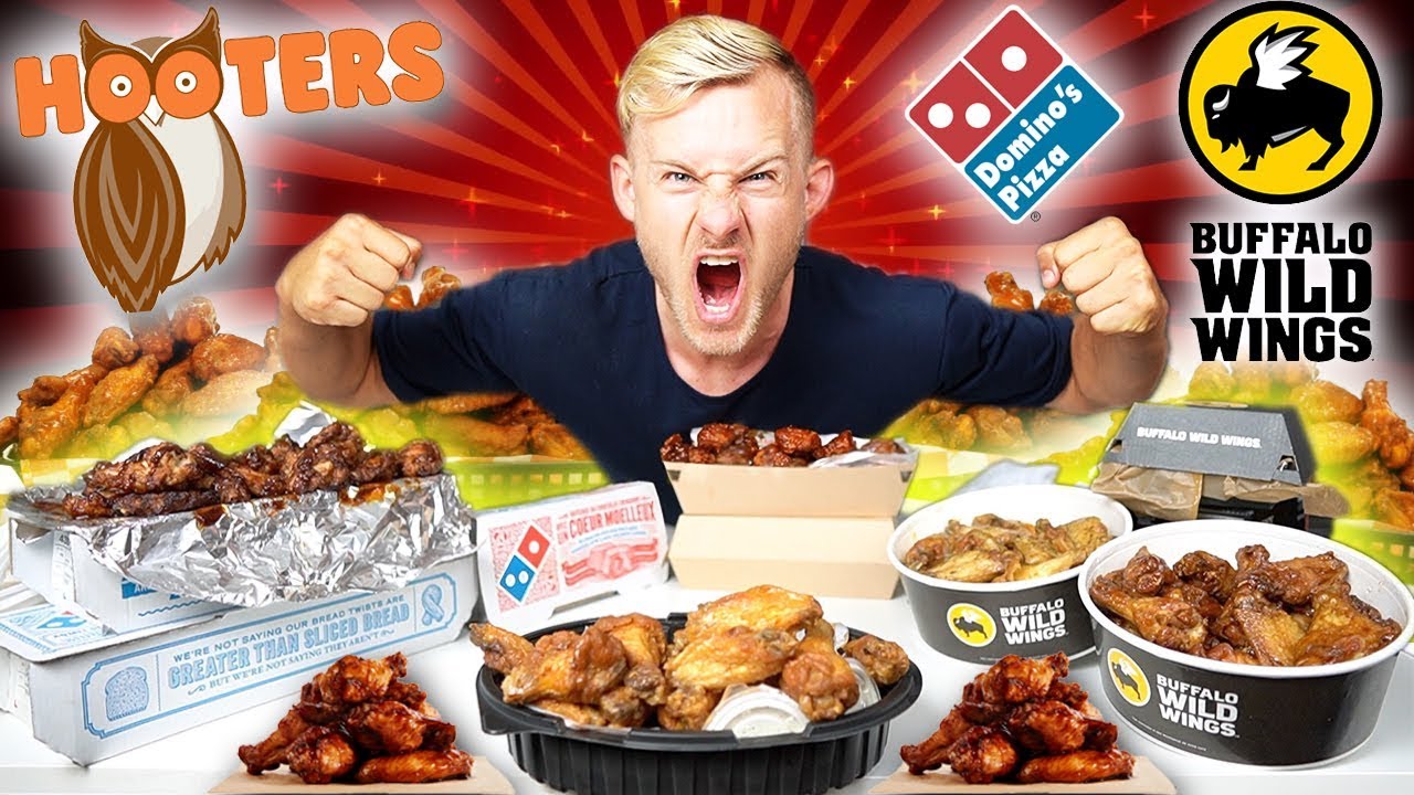 THE ULTIMATE WING CHALLENGE! (8,000+ CALORIES) YouTube