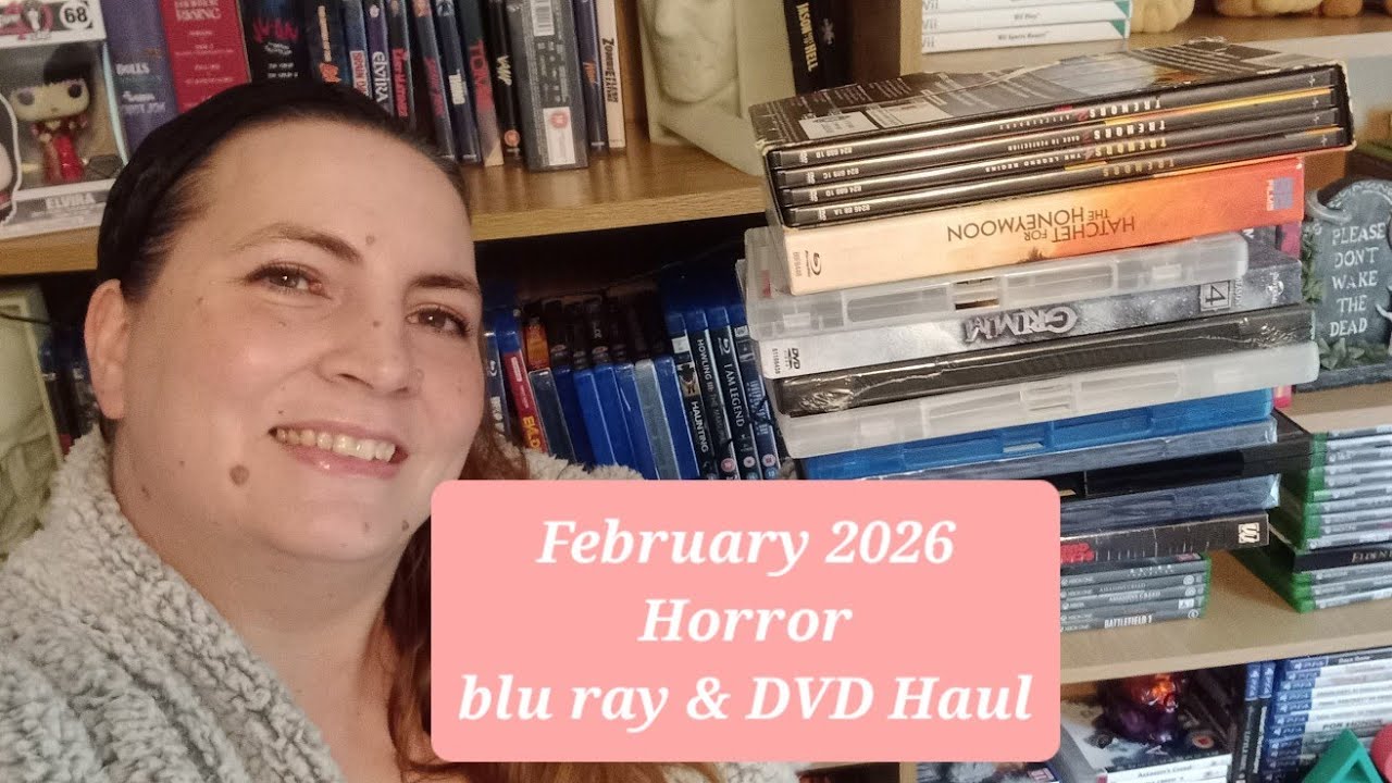 Horror Blu Ray & DVD Haul - February 2026