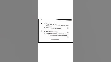 B.Tech(CSE) 3rd Sem. Indian Constitution Previous year question papers YMCA University #btech #❤️