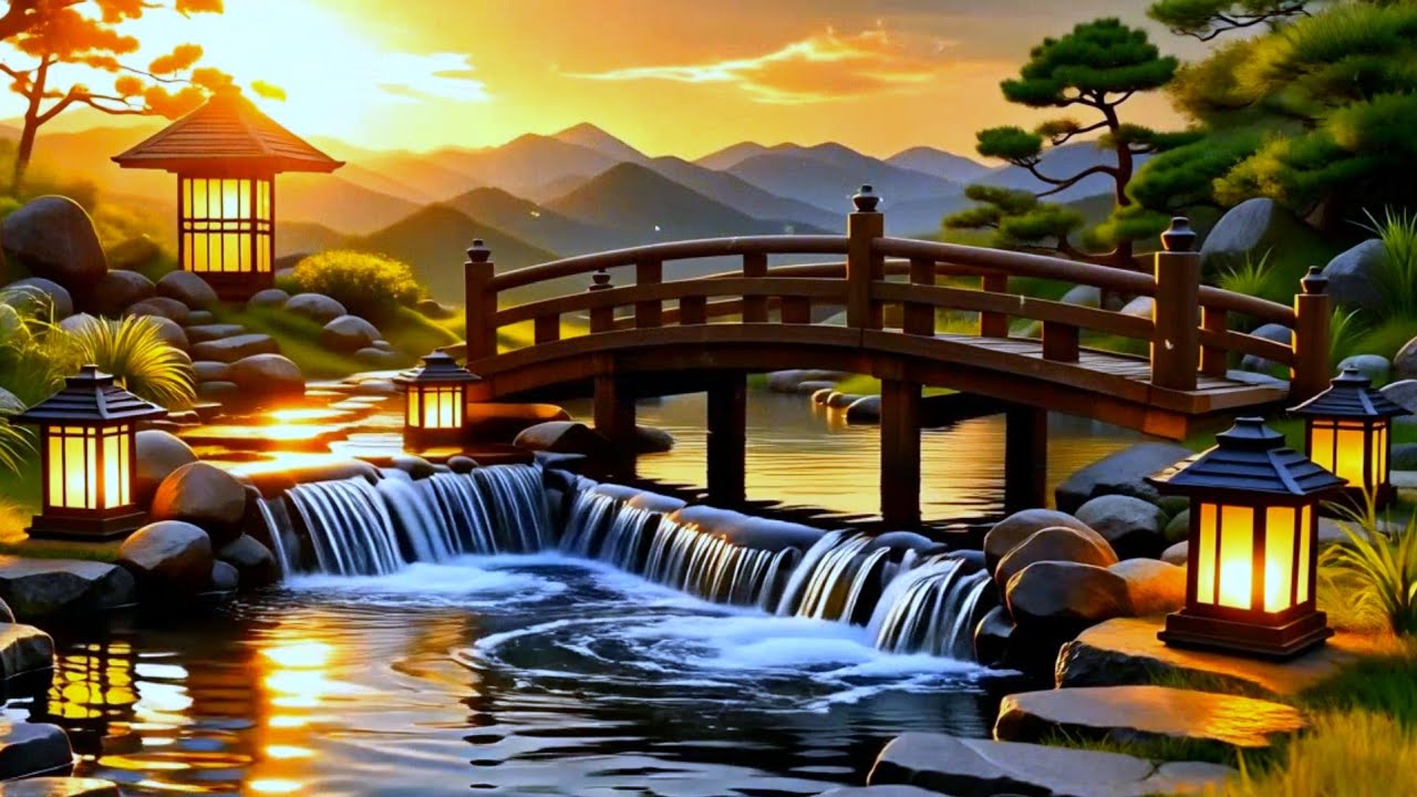 Healing Piano with Water Sounds 🌿 Relaxing Calming Music for Meditation and Emotional Balance