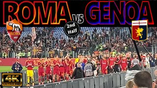 [4K] ROMA 1-0 GENOA [2nd.Half]｜SERIE-A 2023-24 MATCHDAY 37｜19/05/2024 STADIO OLIMPICO