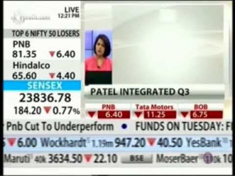 Patel Integrated Logistics | NDTV Profit Market Check | Q3 | 10 Feb 2016