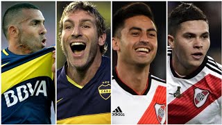 BOCA VS RIVER | 50 MEJORES GOLES...