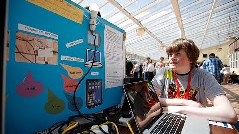 Coolest project - Light Me up Movie at Coderdojo Science Gallery