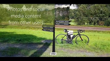 Mobile AR Tourist Information demo with ARCore