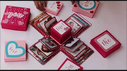 7 Layer photo explosion box