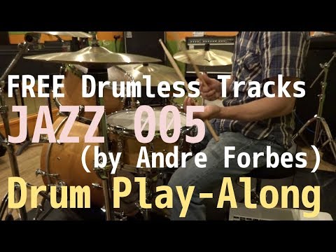 FREE Drumless Tracks: "Jazz 005" / Drum Play-Along