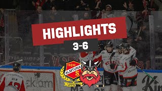 Highlights: Almtuna - Nybro Vikings (3-6)