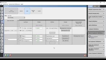 010 OpenStudio Tutorial in Arabic: Loads