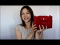 Review - Longchamp Cuir Crossbody in Cherry