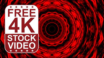 Free Stock Videos – abstract animated colorful red kaleidoscope 2D animation