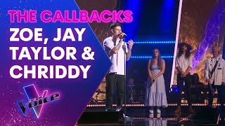 Zoe, Chriddy, Taylor &amp; Jay Sing Billie Eilish Songs | The Callbacks | The Voice Australia